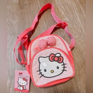 Hello Kitty Pink and White Quilted Bag